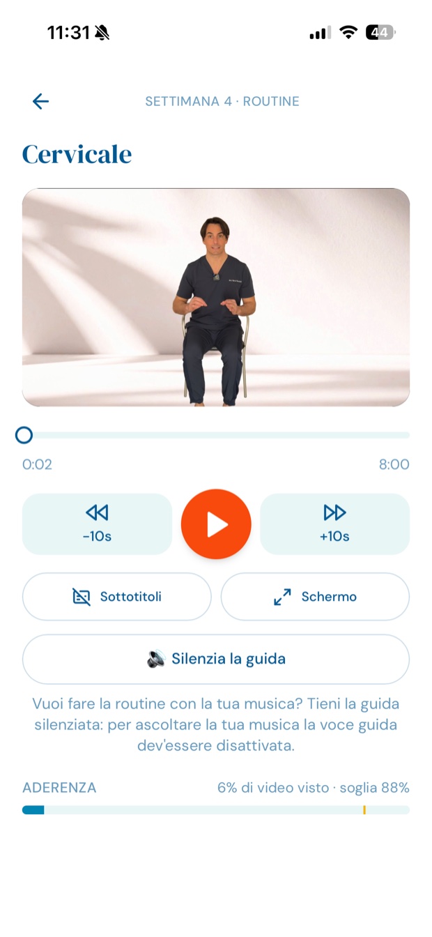 La routine guidata