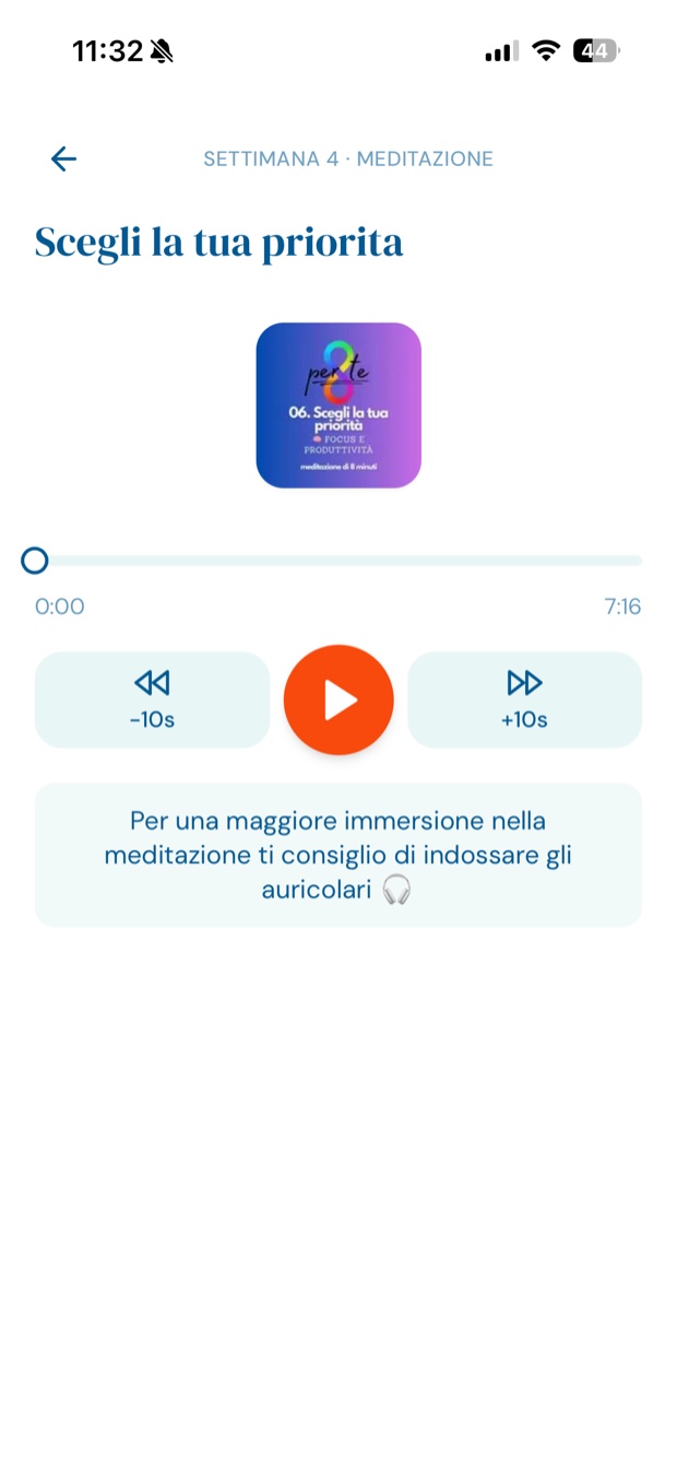 La meditazione